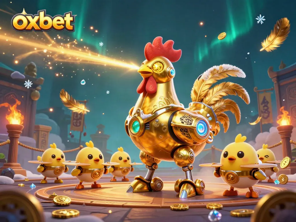 Experience thrilling gameplay at OXBET with our retro-futuristic gaming characters in action
